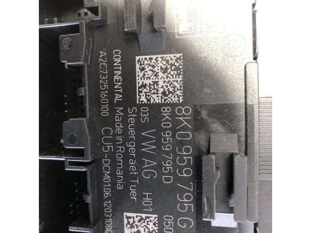 bontott AUDI A4 B8 Jobb hátsó Ajtó Vezérlőegység