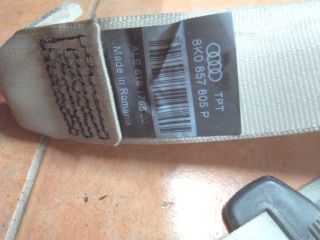 bontott AUDI A4 B8 Jobb hátsó Biztonsági Öv