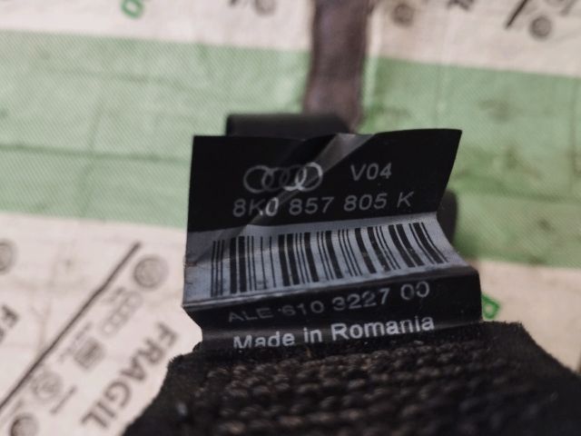 bontott AUDI A4 B8 Jobb hátsó Biztonsági Öv