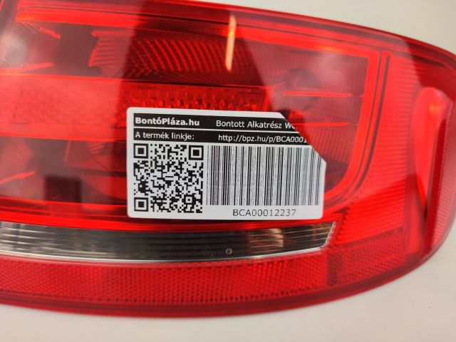 bontott AUDI A4 B8 Jobb Hátsó Lámpa
