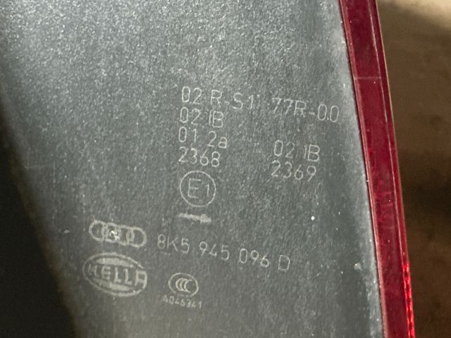 bontott AUDI A4 B8 Jobb Hátsó Lámpa
