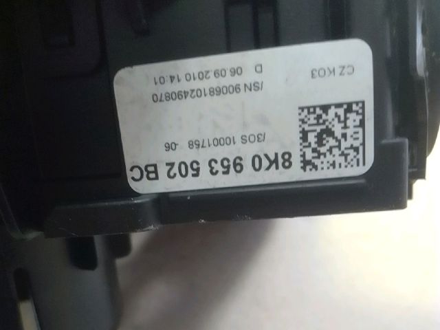 bontott AUDI A4 B8 Jobb Kormánykapcsoló Ablaktörlő