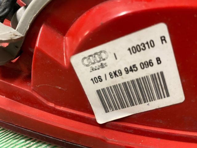 bontott AUDI A4 B8 Jobb Külső Hátsó Lámpa