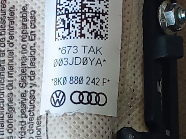 bontott AUDI A4 B8 Jobb Oldallégzsák