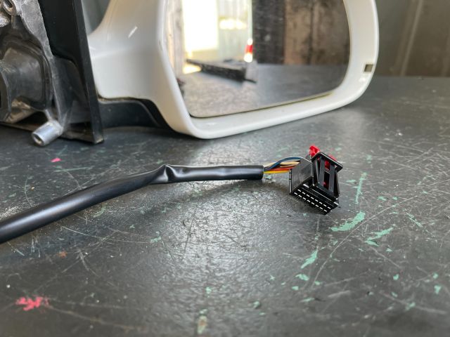 bontott AUDI A4 B8 Jobb Visszapillantó Tükör (Elektromos)