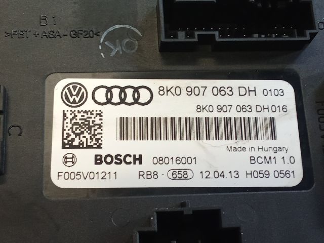 bontott AUDI A4 B8 Komfort Elektronika