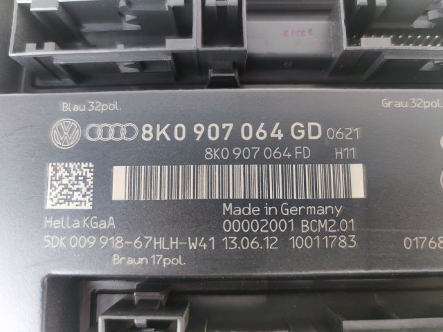bontott AUDI A4 B8 Komfort Elektronika