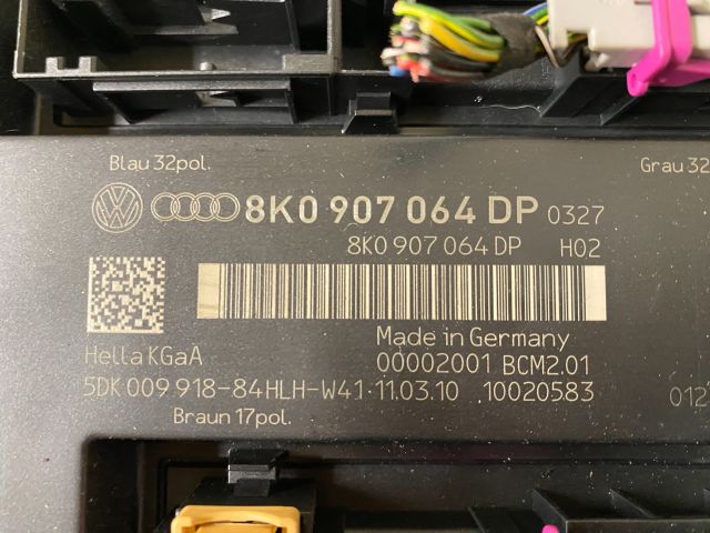 bontott AUDI A4 B8 Komfort Elektronika