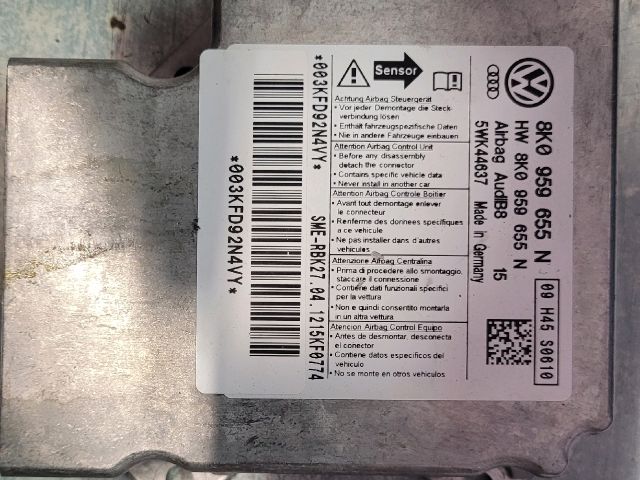 bontott AUDI A4 B8 Légzsák Indító Modul Oldallégzsák
