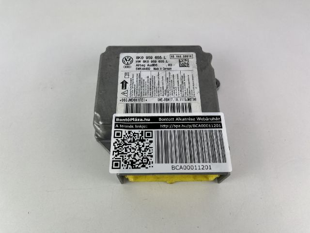 bontott AUDI A4 B8 Légzsák Indító Modul Oldallégzsák