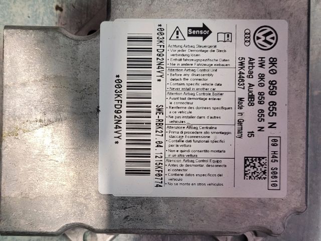 bontott AUDI A4 B8 Légzsák Indító Modul Oldallégzsák
