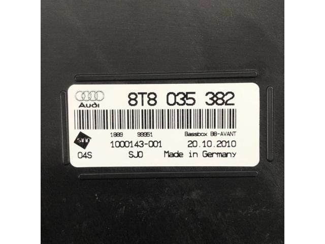 bontott AUDI A4 B8 Mélynyomó Hangszóró