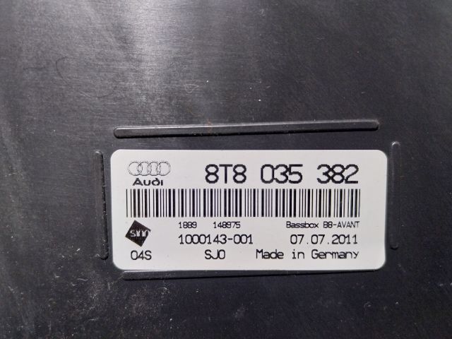 bontott AUDI A4 B8 Mélynyomó Hangszóró