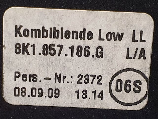 bontott AUDI A4 B8 Multifunkciós Kijelző