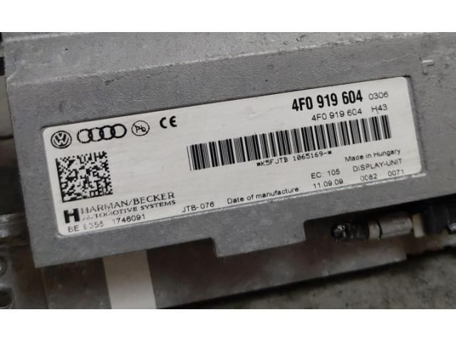 bontott AUDI A4 B8 Multifunkciós Kijelző