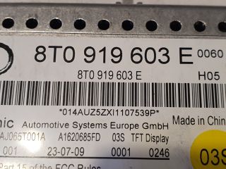 bontott AUDI A4 B8 Multifunkciós Kijelző