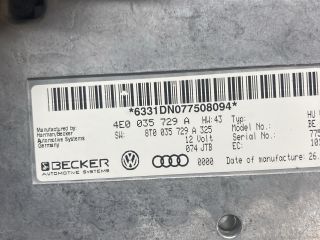 bontott AUDI A4 B8 Multimédia Vezérlő