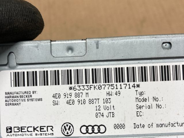 bontott AUDI A4 B8 Navigáció Elektronika