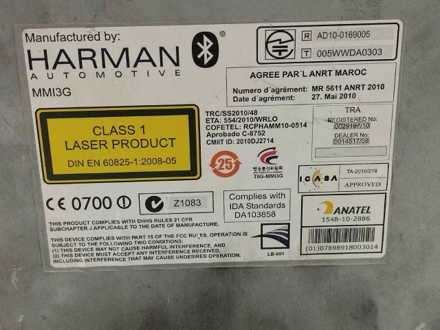 bontott AUDI A4 B8 Navigáció Elektronika