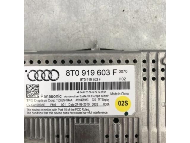 bontott AUDI A4 B8 Navigációs Fejegység