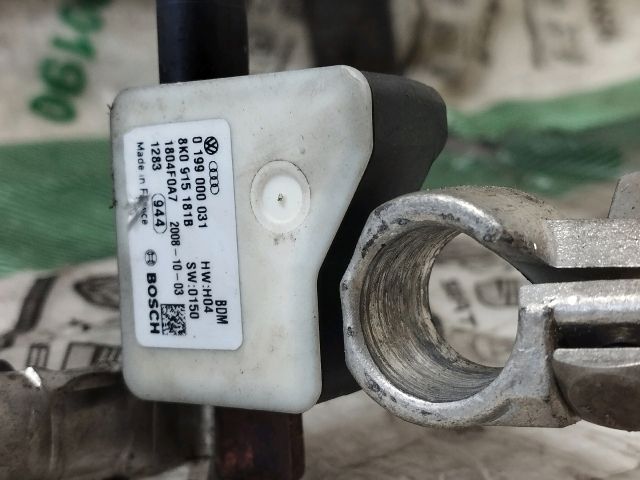 bontott AUDI A4 B8 Negatív Kábel