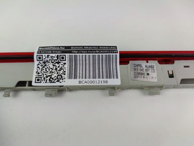 bontott AUDI A4 B8 Pótféklámpa