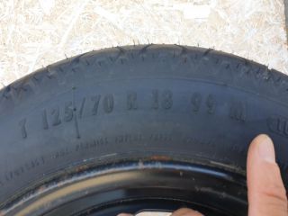 bontott AUDI A4 B8 Pótkerék