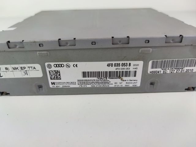 bontott AUDI A4 B8 Rádió / CD