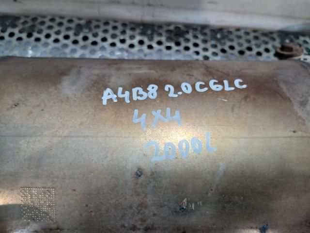 bontott AUDI A4 B8 Részecskeszűrő