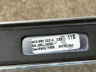 bontott AUDI A4 B8 Tetősín Pár