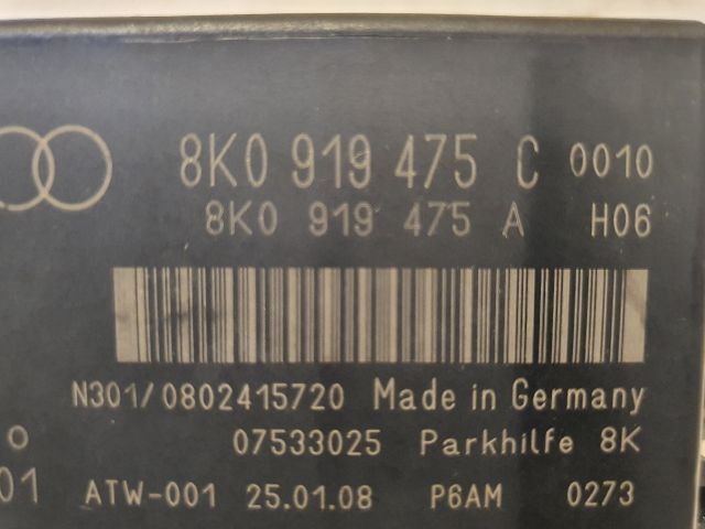 bontott AUDI A4 B8 Tolatóradar Elektronika