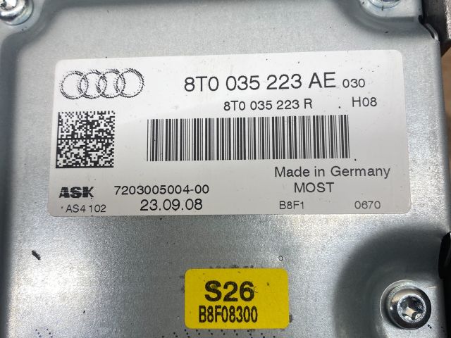 bontott AUDI A4 B8 Végfok