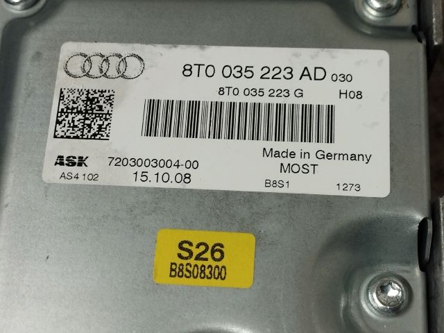 bontott AUDI A4 B8 Végfok