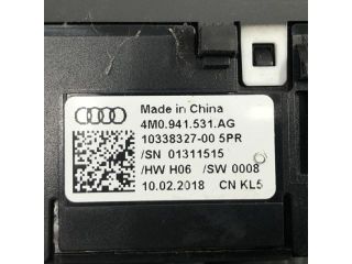 bontott AUDI A4 B8 Világítás Kapcsoló