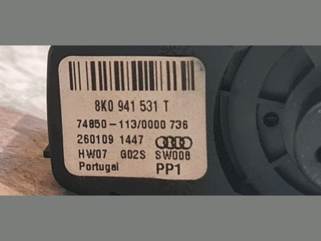 bontott AUDI A4 B8 Világítás Kapcsoló