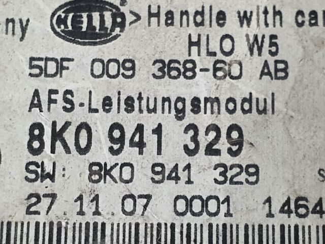 bontott AUDI A4 B8 Xenon Trafó