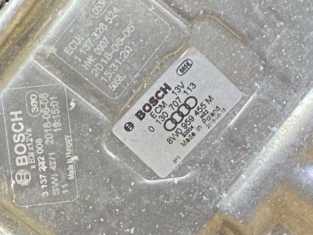 bontott AUDI A4 B9 Hűtőventilátor