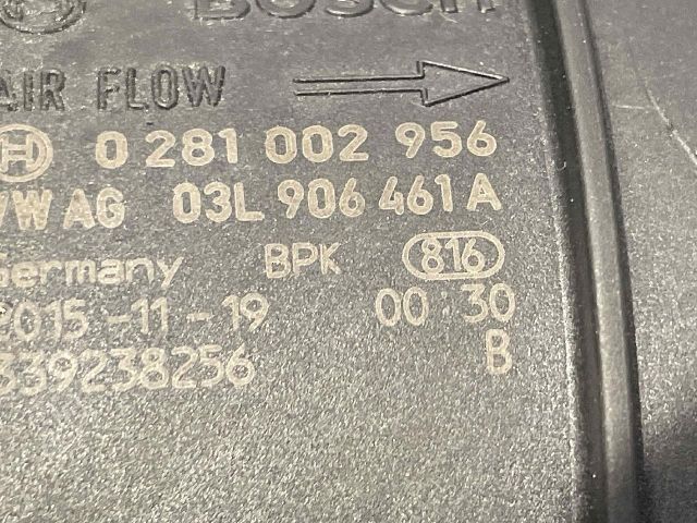 bontott AUDI A4 B9 Légtömegmérő