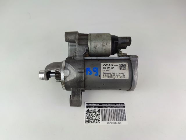 bontott AUDI A4 B9 Önindító