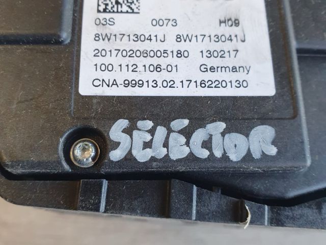 bontott AUDI A4 B9 Váltó Fokozatválasztó