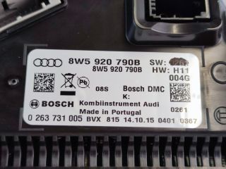 bontott AUDI A4 B9 Kilométeróra