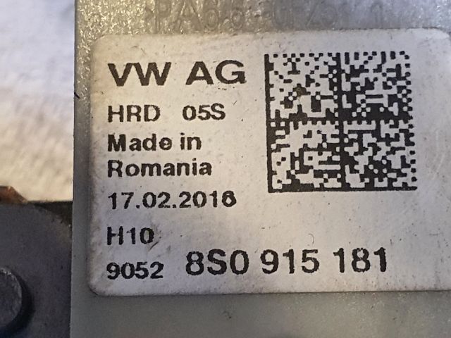 bontott AUDI A4 B9 Akkumulátor Saru Elektronikával