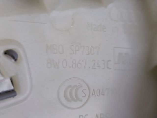 bontott AUDI A4 B9 Bal B Oszlop Burkolat