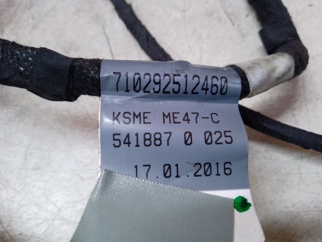 bontott AUDI A4 B9 Bal hátsó Ajtó Kábelköteg