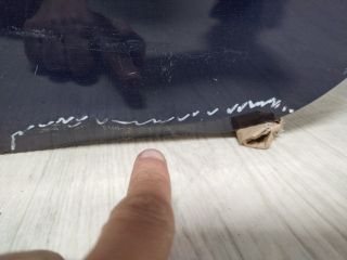 bontott AUDI A4 B9 Bal hátsó Ajtó (Üres lemez)