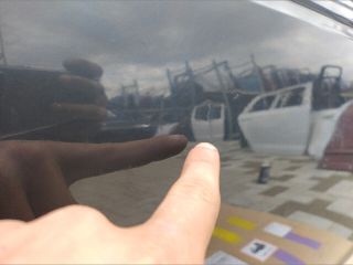 bontott AUDI A4 B9 Bal hátsó Ajtó (Üres lemez)