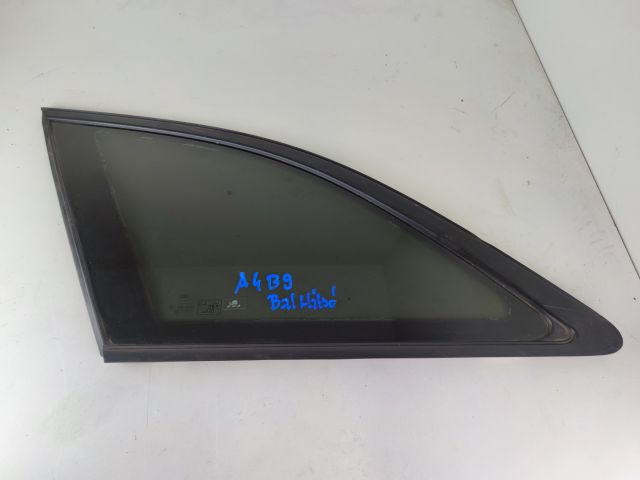 bontott AUDI A4 B9 Bal hátsó Fixüveg (Ajtóban)