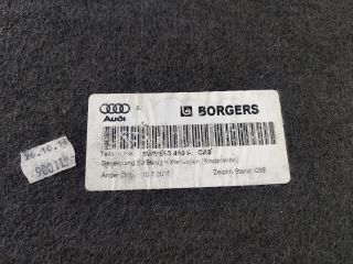 bontott AUDI A4 B9 Csomagtér Kárpit