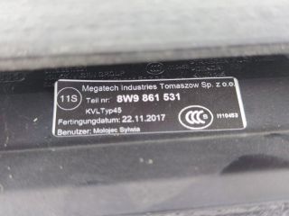 bontott AUDI A4 B9 Csomagtér Kárpit