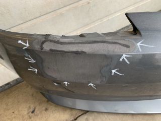 bontott AUDI A4 B9 Első Lökhárító (Üresen)